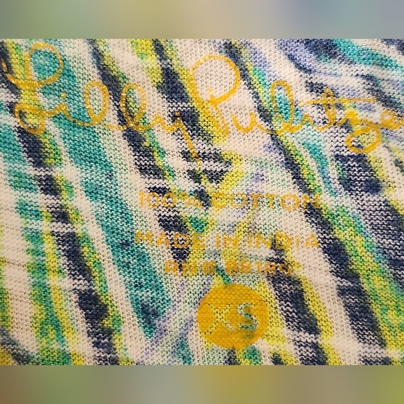 Lilly Pulitzer Bonita Swim Cover-Up Dress Cotton Size XS - Picture 4 of 7